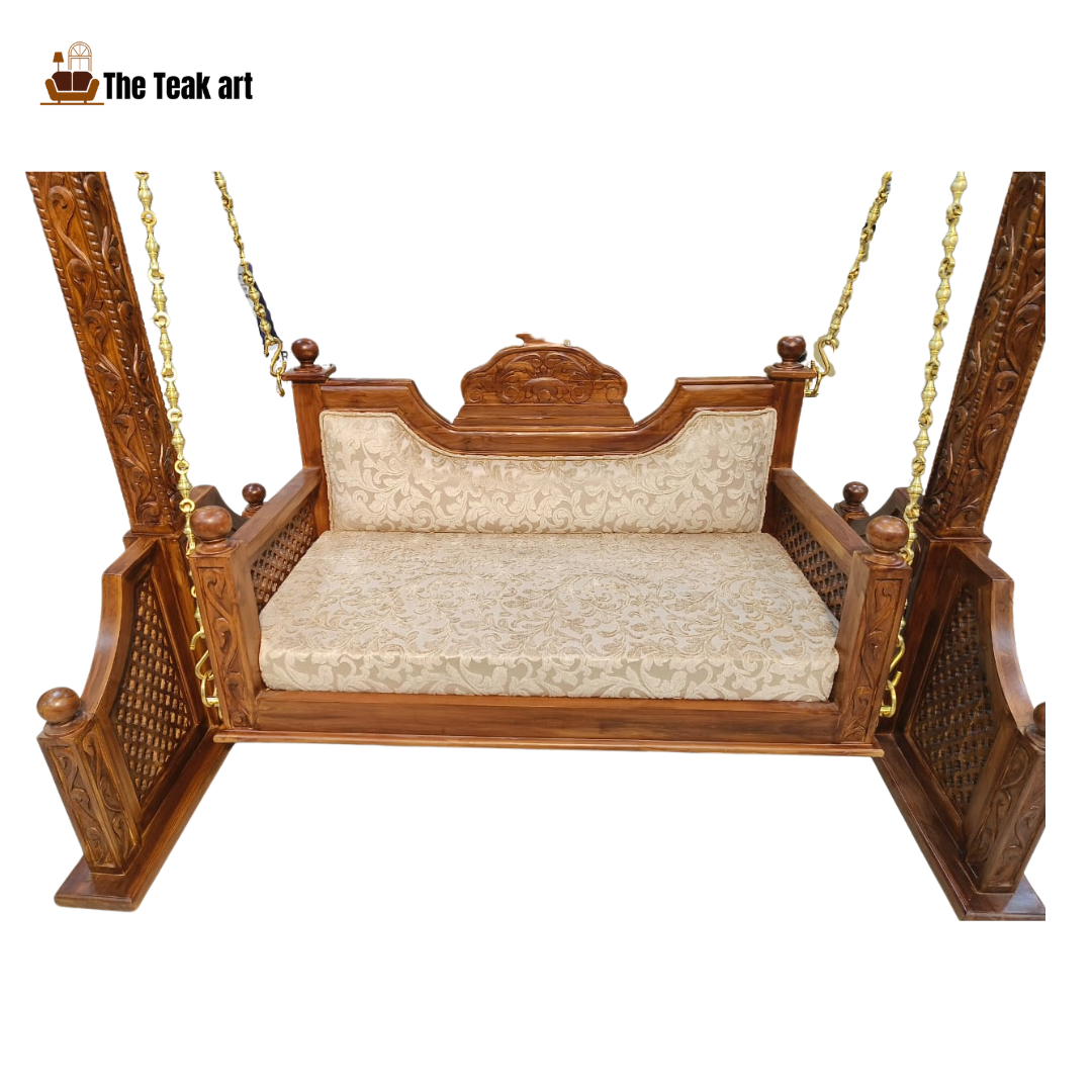 Wooden Swing Jhula for Home & Garden - Image 3