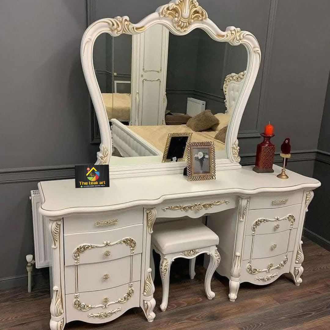 carving dressing table