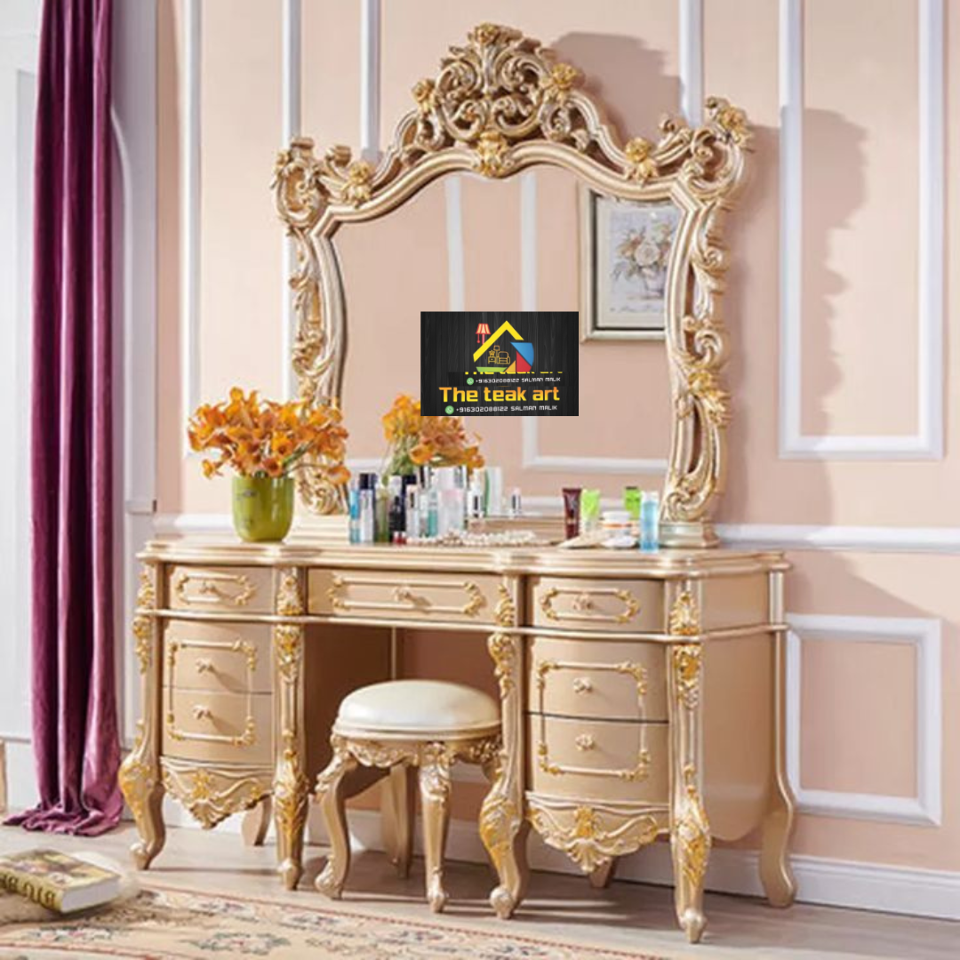 carving dressing table - Image 5