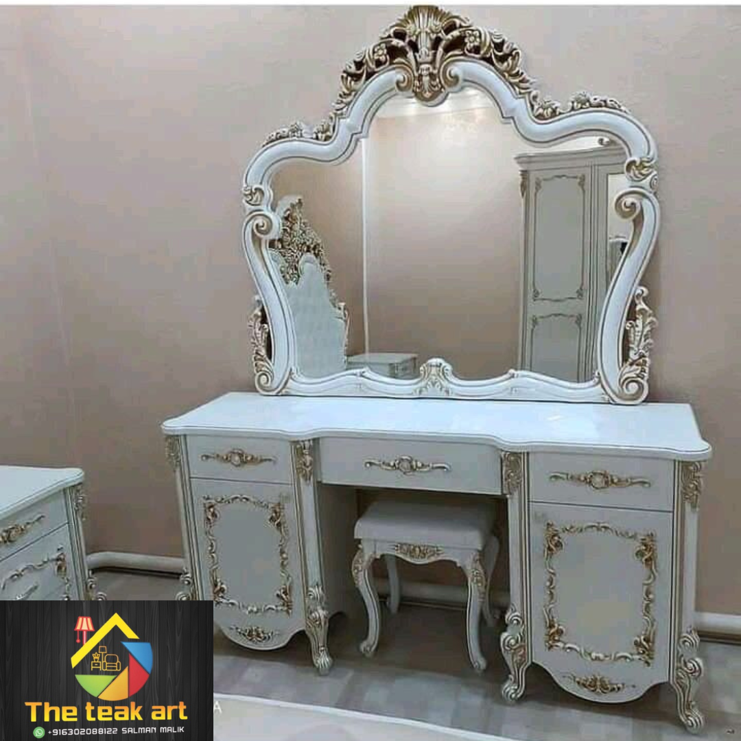 carving dressing table - Image 6