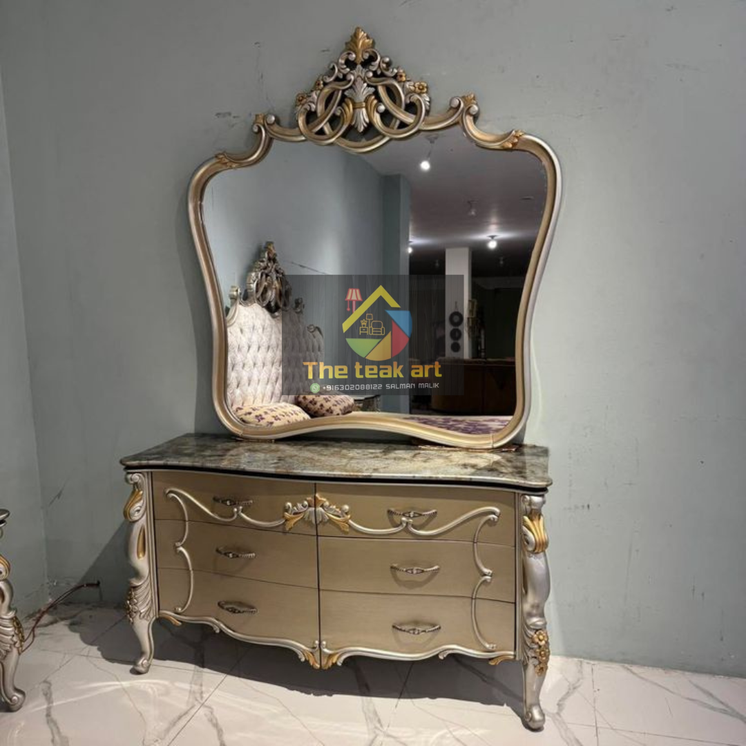 carving dressing table - Image 8