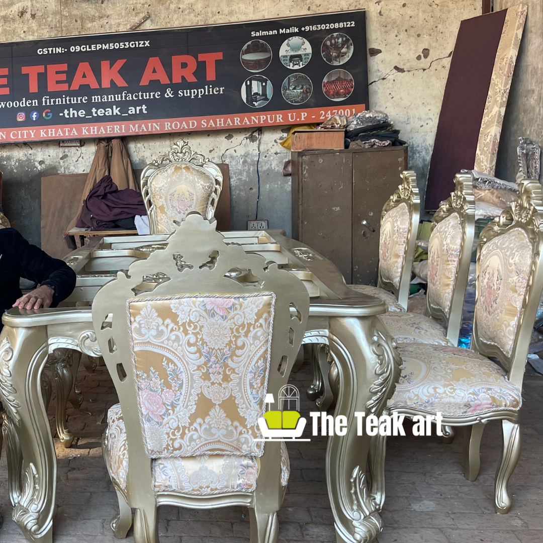 Luxury 8 Seater Dining Set in Solid Teak Wood - Image 19