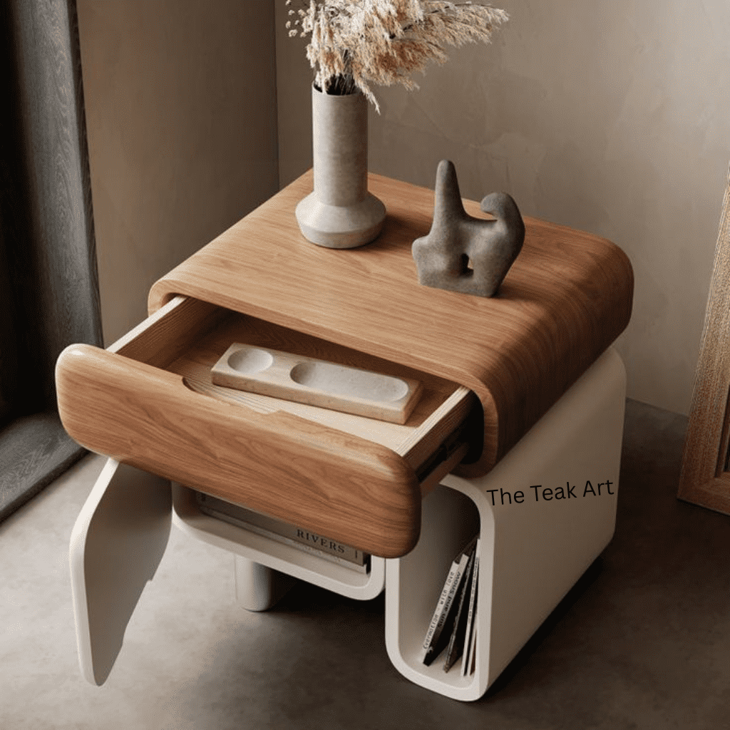 Stylish and functional wooden sideboard crafted